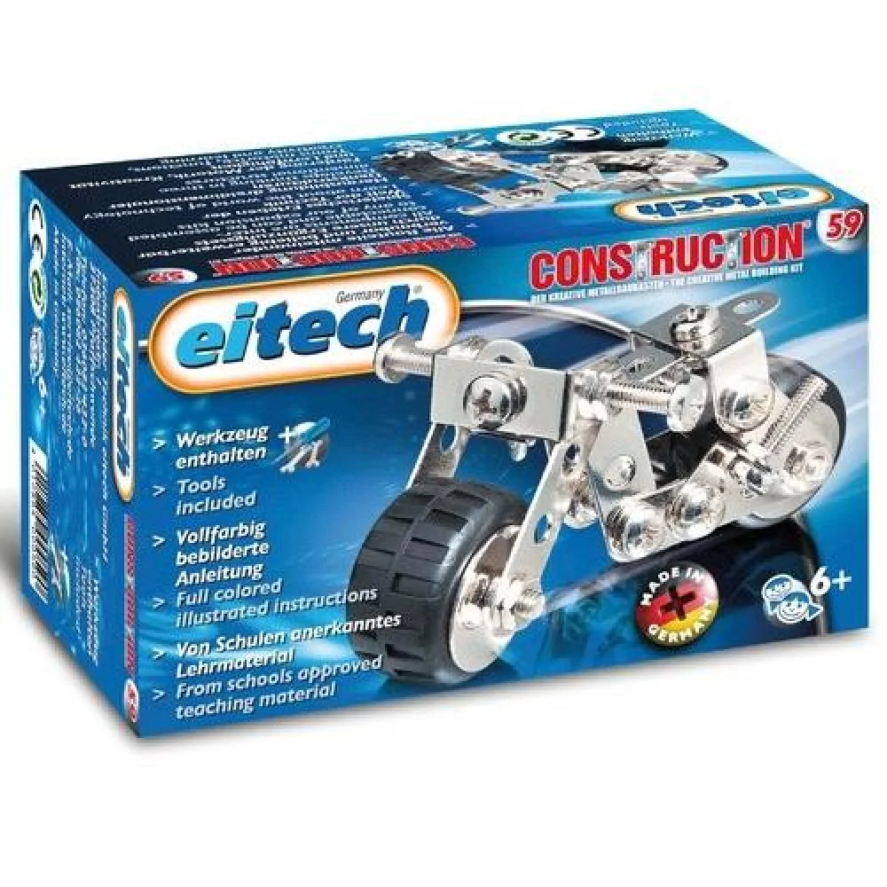 Eitech Μεταλλική Κατασκευή Μίνι Μοτοσυκλέτα - 2