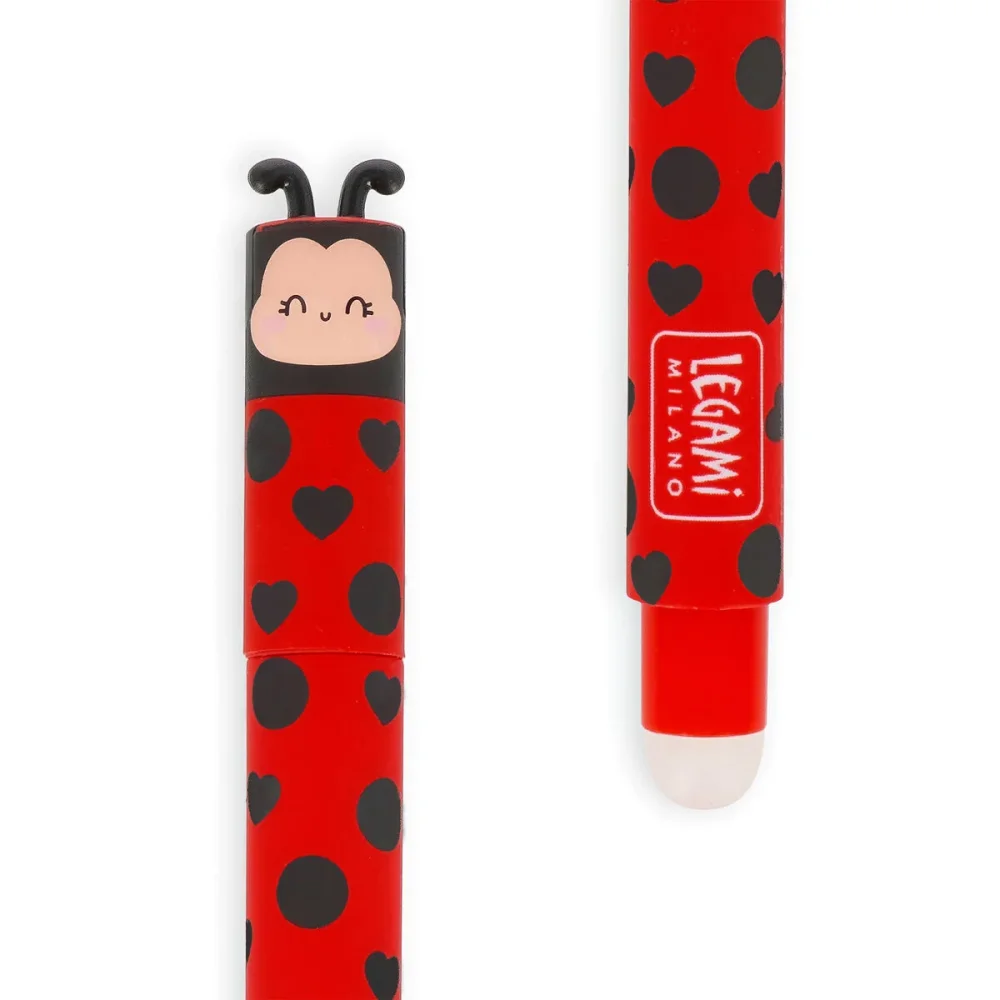 Legami Στυλό με Γόμα Ladybug Get Lucky - 3