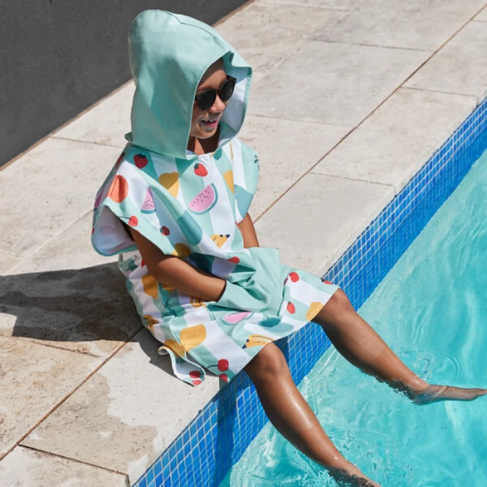 Dock & Bay Παιδικό Πόντσο Quickdry Five A Day Microfiber 3-5 ετών - 4