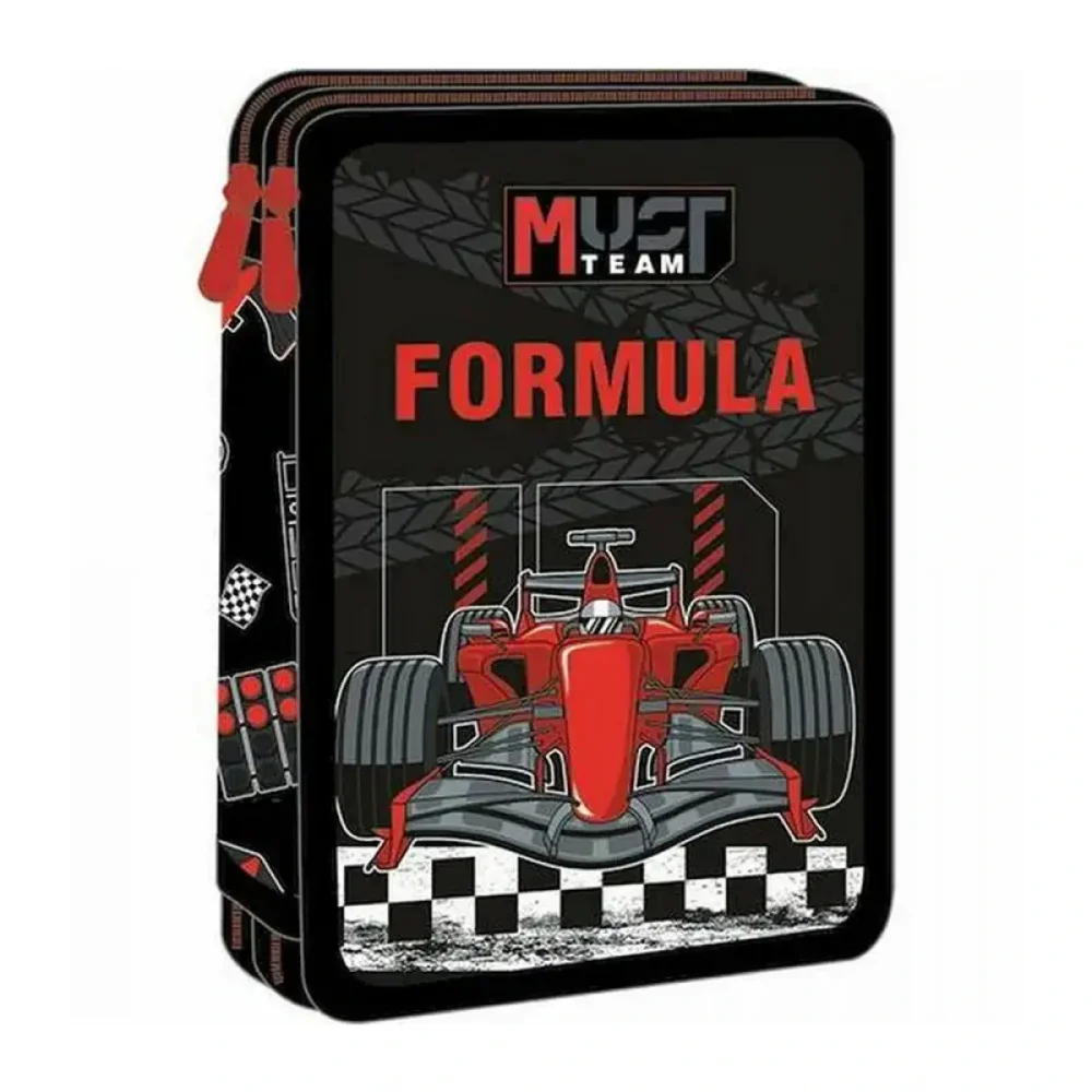 Must Team Κασετίνα Διπλή Γεμάτη Formula - 1