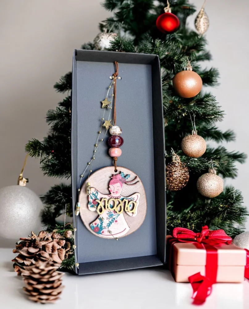 Γούρι Στολίδι Κορμός Γιαγιά - 1