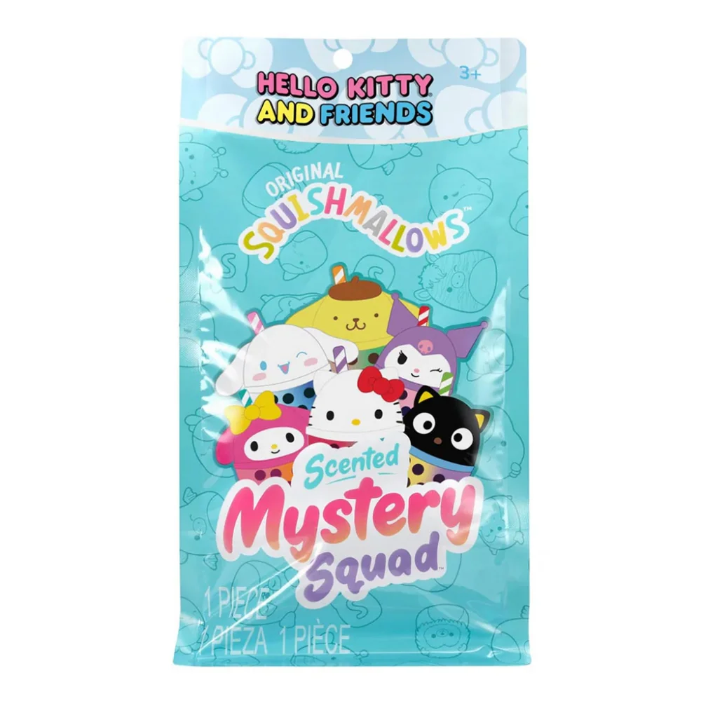 Squishmallows Sanrio Mystery Squad Mystery Bags Αρωματικό Λούτρινο Hello Kitty 13εκ. - 1