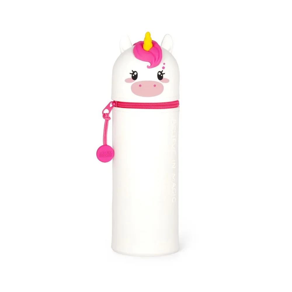 Legami Soft Silicone 2 σε 1 Κασετίνα Βαρελάκι Kawaii Unicorn - 1