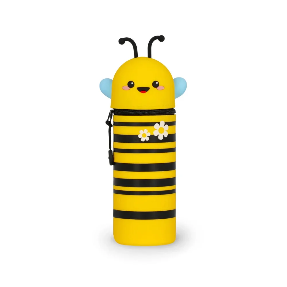Legami Soft Silicone 2 σε 1 Κασετίνα Βαρελάκι Kawaii Bee - 1