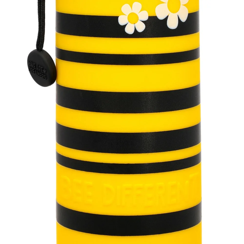 Legami Soft Silicone 2 σε 1 Κασετίνα Βαρελάκι Kawaii Bee - 6