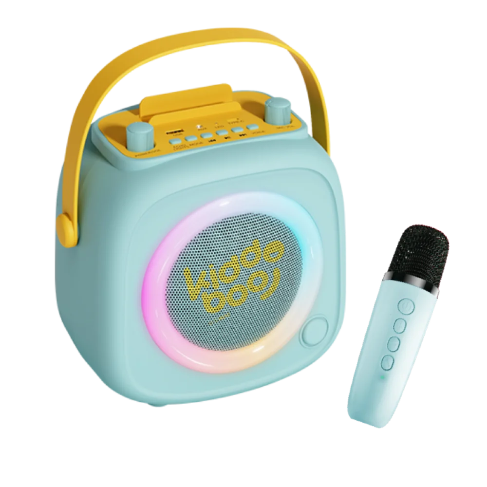 Kiddoboo KidsVoice BT Speaker & Mic - Mint - 1