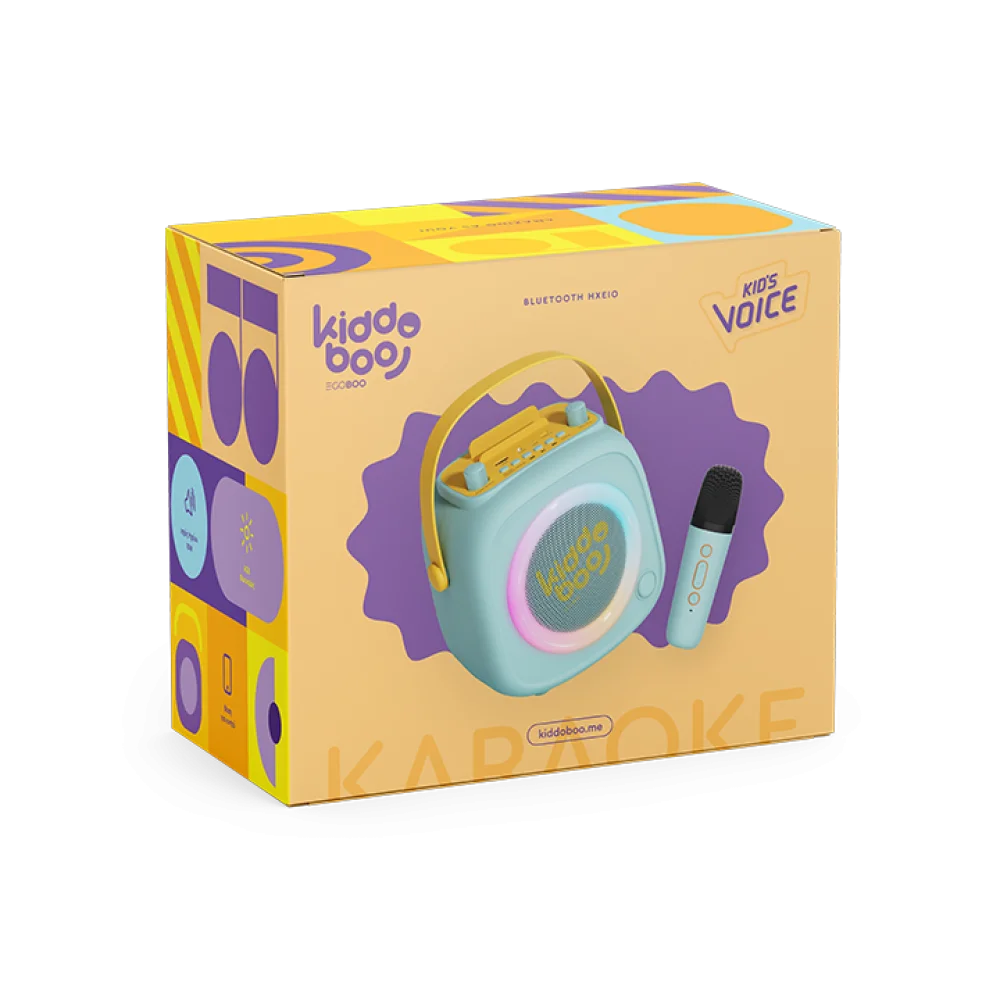 Kiddoboo KidsVoice BT Speaker & Mic - Mint - 5