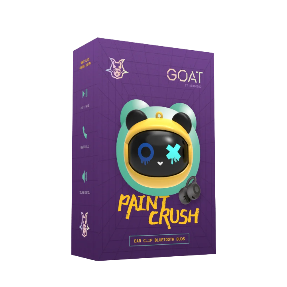 Kiddoboo GOAT Earbuds Paintcrush - 5