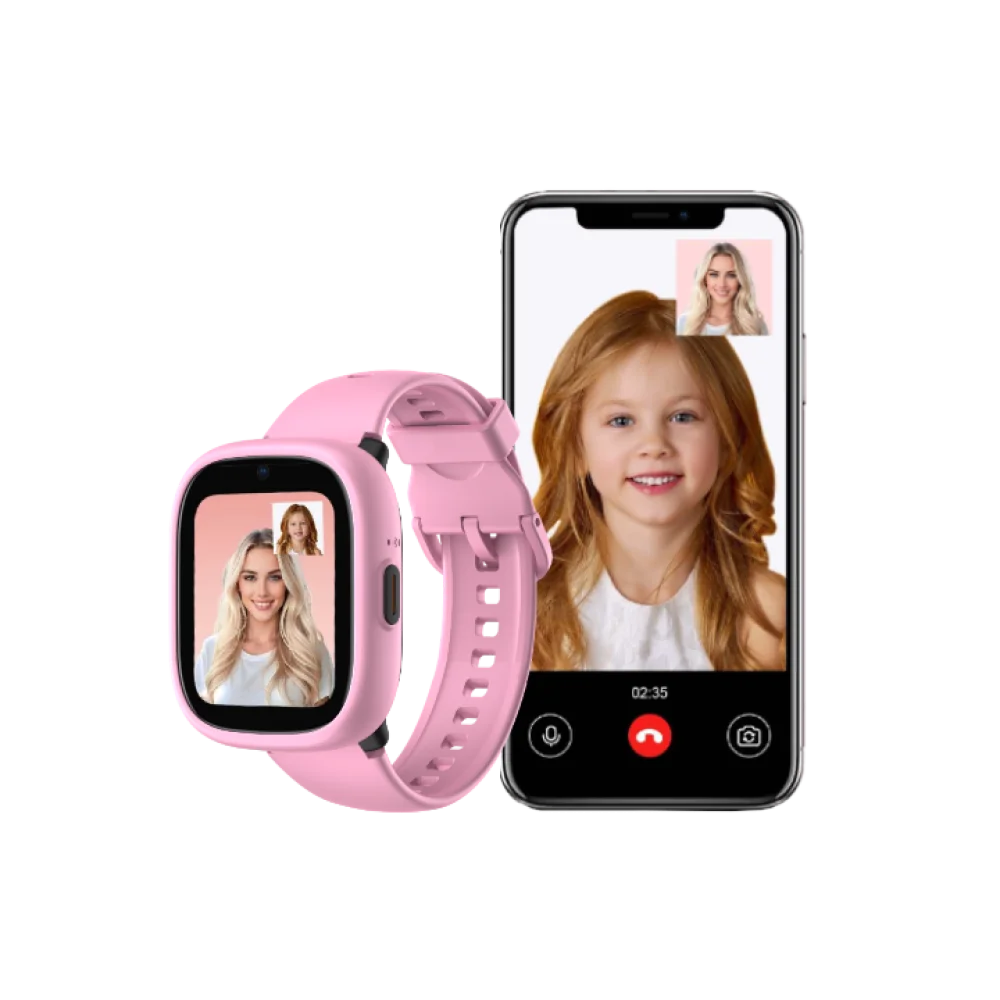 Kiddoboo Smartwatch x Lagenio WatchMe 4G K3 Gen2 Pink/Purple - 5