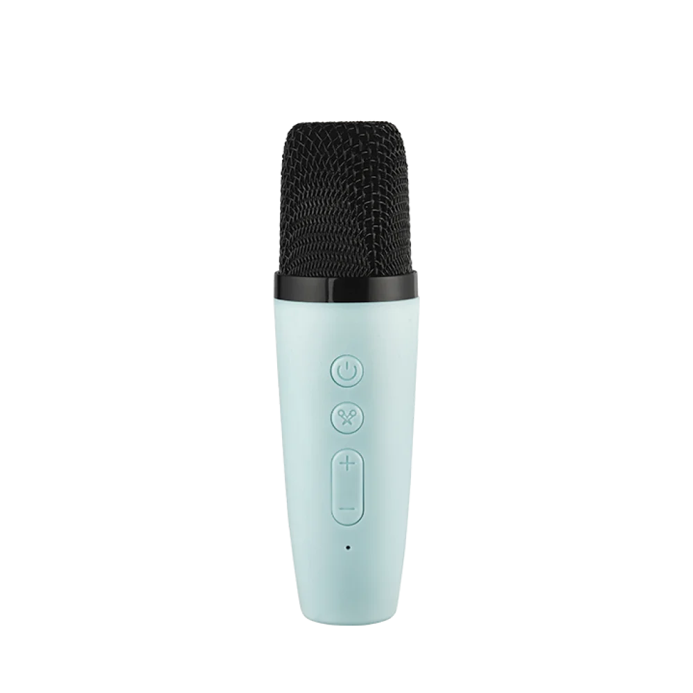 Kiddoboo Mini Karaoke Speaker & Mic + NikoletaTV - Blue - 3