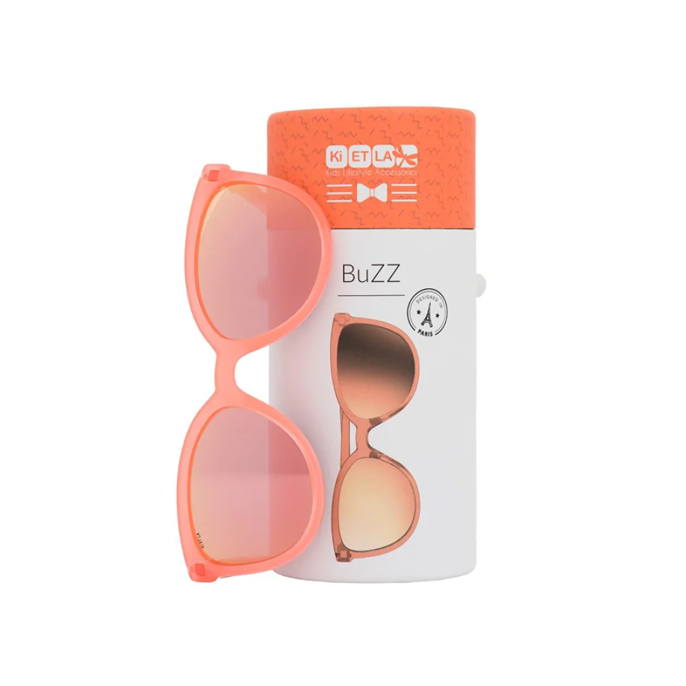 KiETLA Γυαλιά Ηλίου Buzz 4-6 ετών Neon Pink - 5