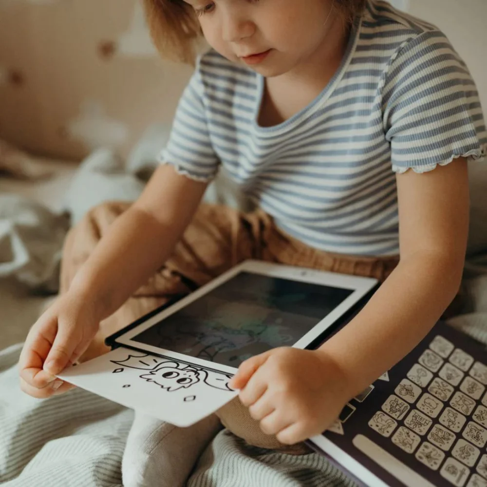 Kidywolf Tablet Ζωγραφικής με Οθόνη LCD Dinosaurs 30 κάρτες - 5