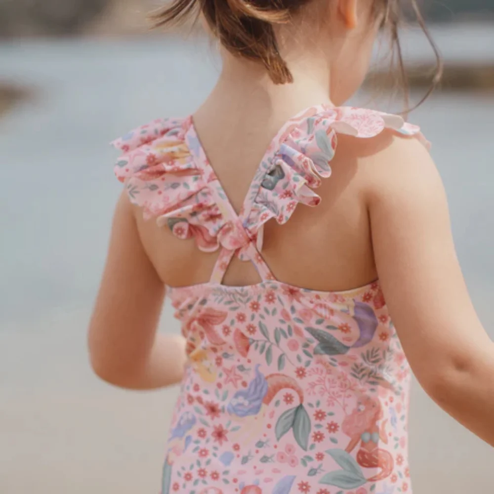 Little Dutch Ολόσωμο Μαγιό με Βολάν Dreamy Mermaid 12-24 μηνών - 6