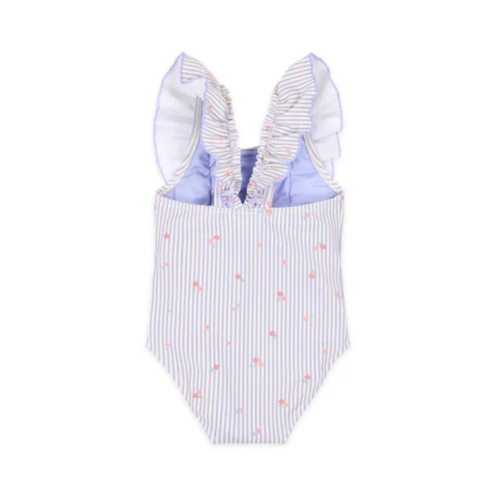 Little Dutch Ολόσωμο Μαγιό με Βολάν Dreamy Stripes 12-24 μηνών - 2