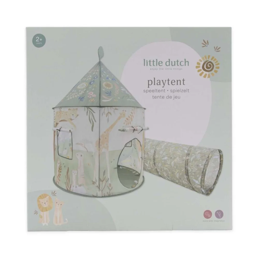Little Dutch Σκηνή με Τούνελ Παιχνιδιού Forest Friends - 9