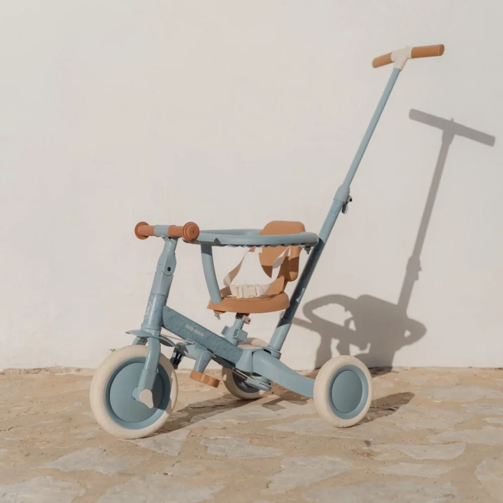 Little Dutch Τρίκυκλο Ποδήλατο Safari Dreams Βlue - 3