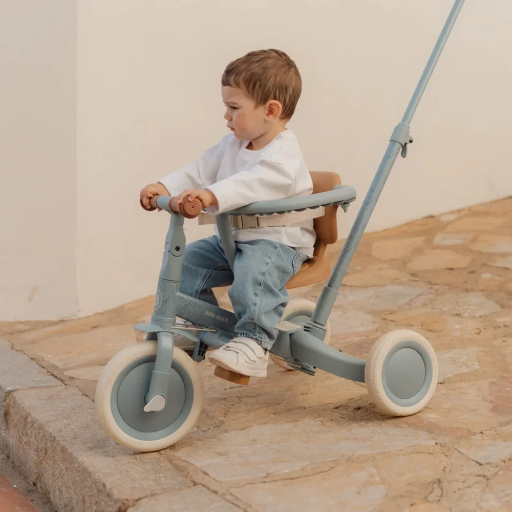 Little Dutch Τρίκυκλο Ποδήλατο Safari Dreams Βlue - 4