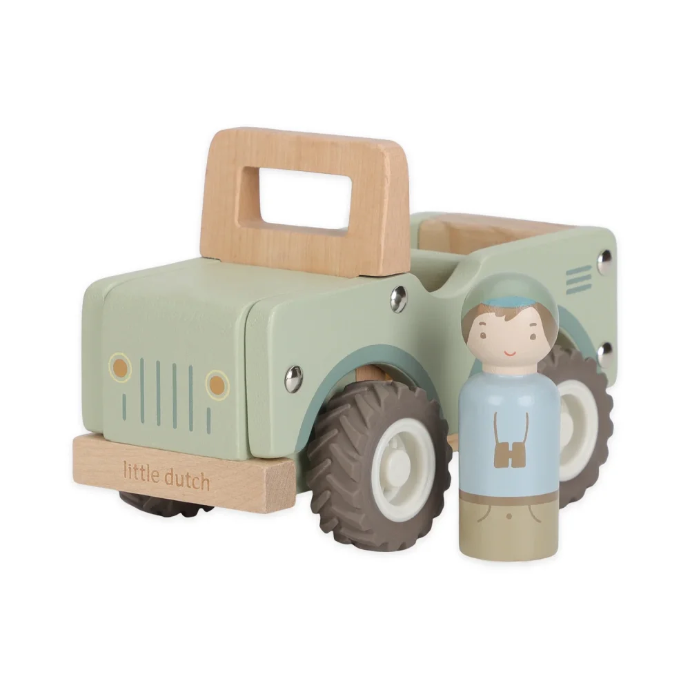 Little Dutch Ξύλινο Αυτοκινητάκι Safari Friends FSC - 11