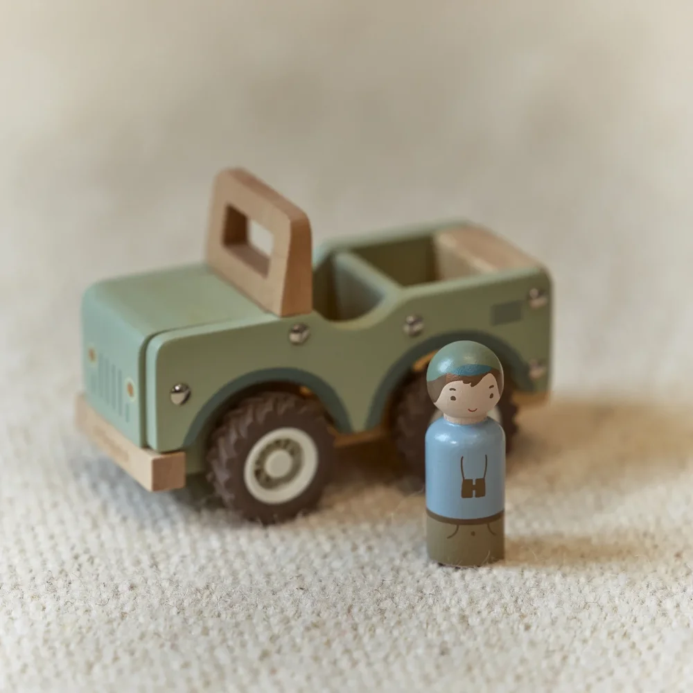 Little Dutch Ξύλινο Αυτοκινητάκι Safari Friends FSC - 20
