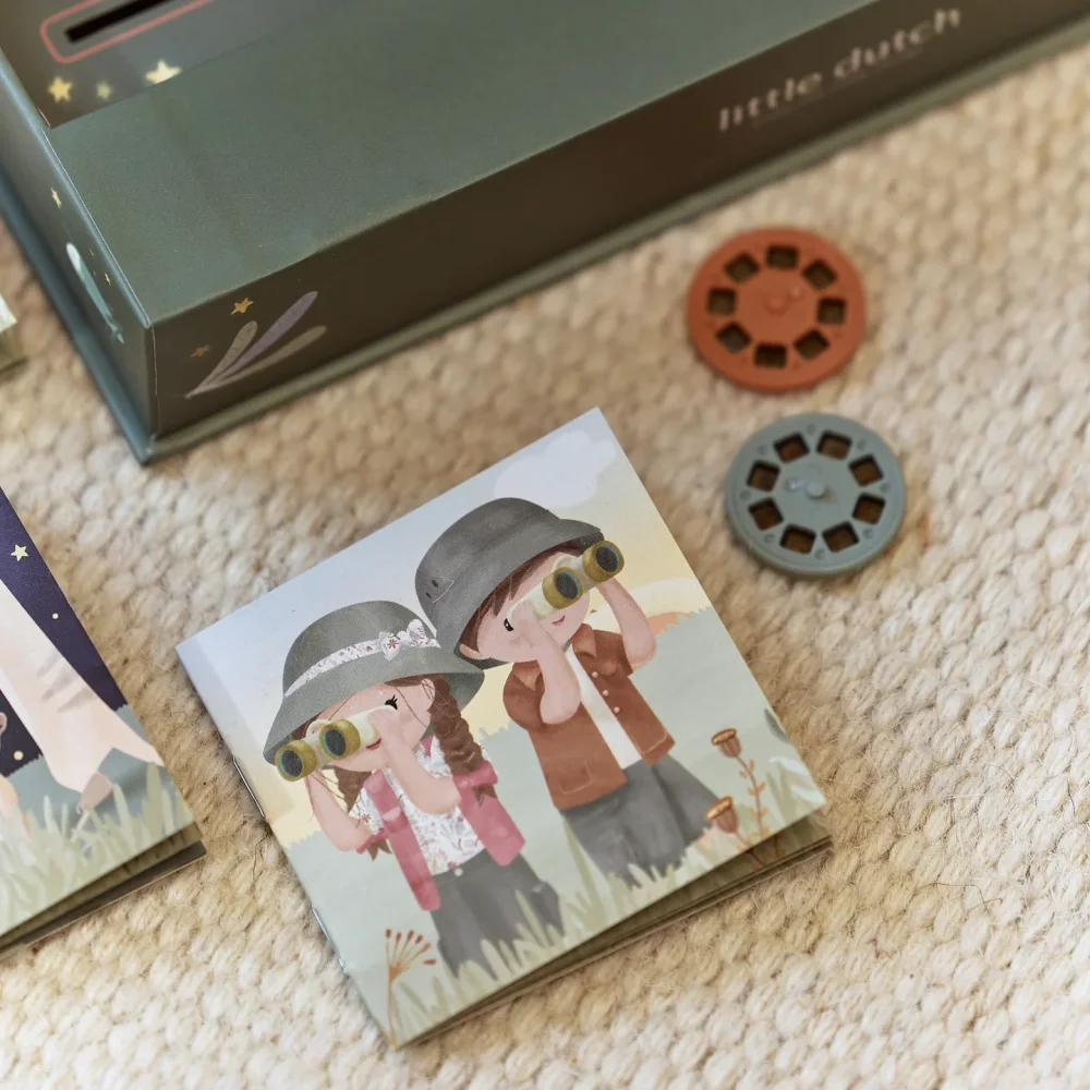Little Dutch Φακός Προτζέκτορας Safari Friends - 10