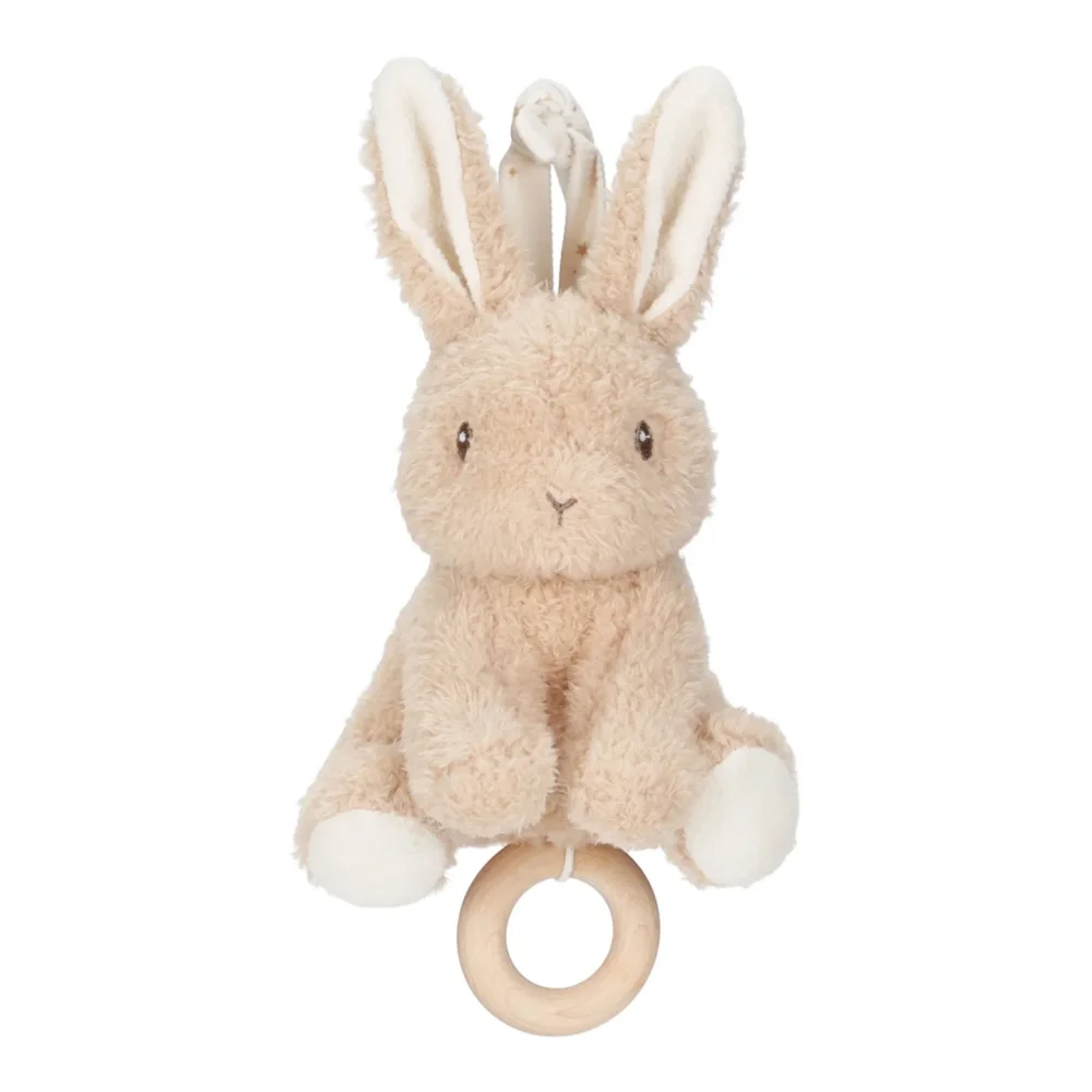Little Dutch Υφασμάτινο Μουσικό Κουνελάκι Baby Bunny - 1