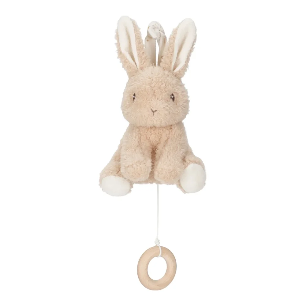 Little Dutch Υφασμάτινο Μουσικό Κουνελάκι Baby Bunny - 3