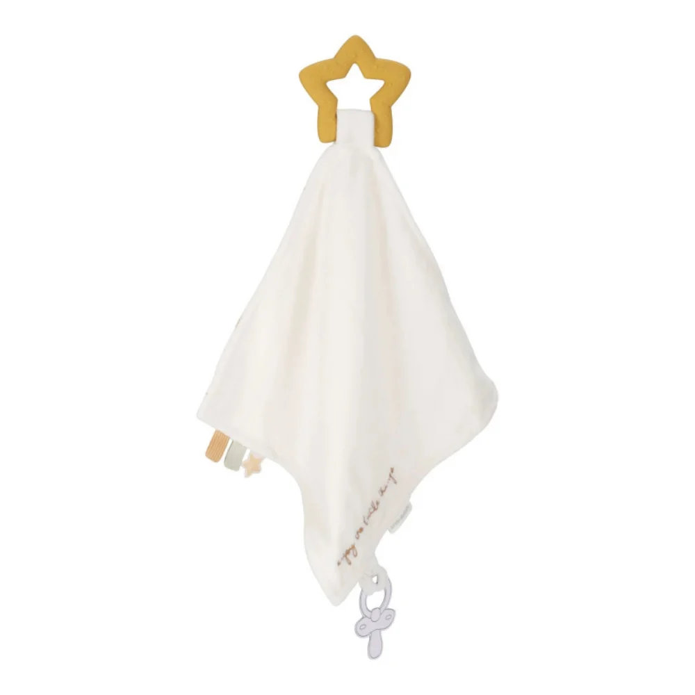 Little Dutch Υφασμάτινο Ντουντού με Μασητικό Newborn Naturals - 7