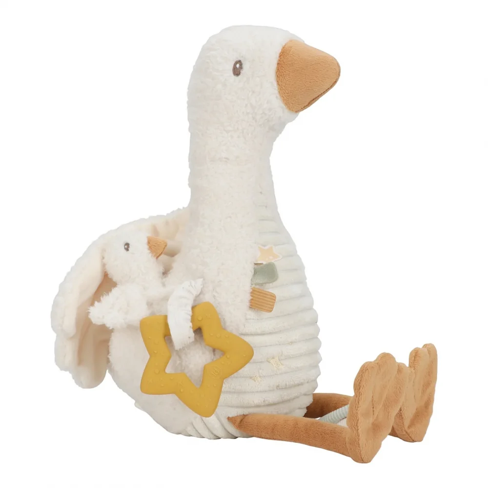 Little Dutch Υφασμάτινη Χήνα Δραστηριοτήτων Little Goose - 4
