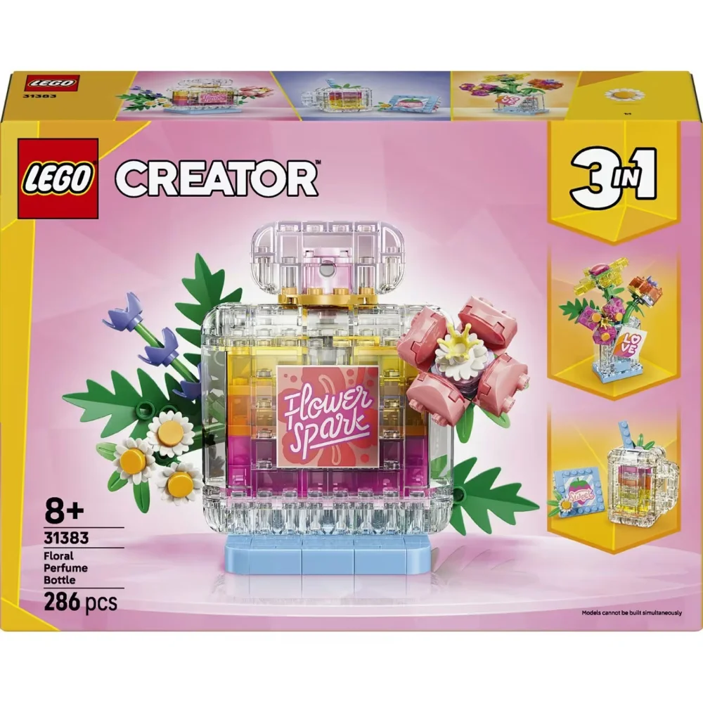 Lego Creator 3 σε 1 Floral Decor Perfume Bottle - 1