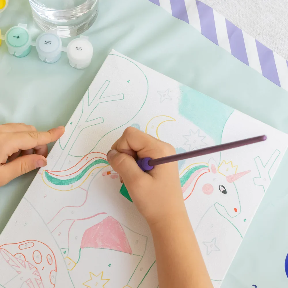 Petit Pinceau Σετ Ζωγραφικής με Αριθμούς Licorne Et Piou - 5