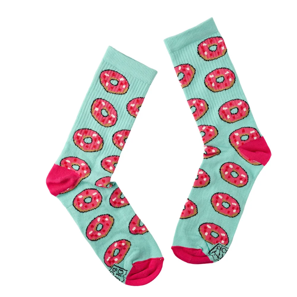 Dirty Socks Κάλτσες Donuts Light Blue - 2