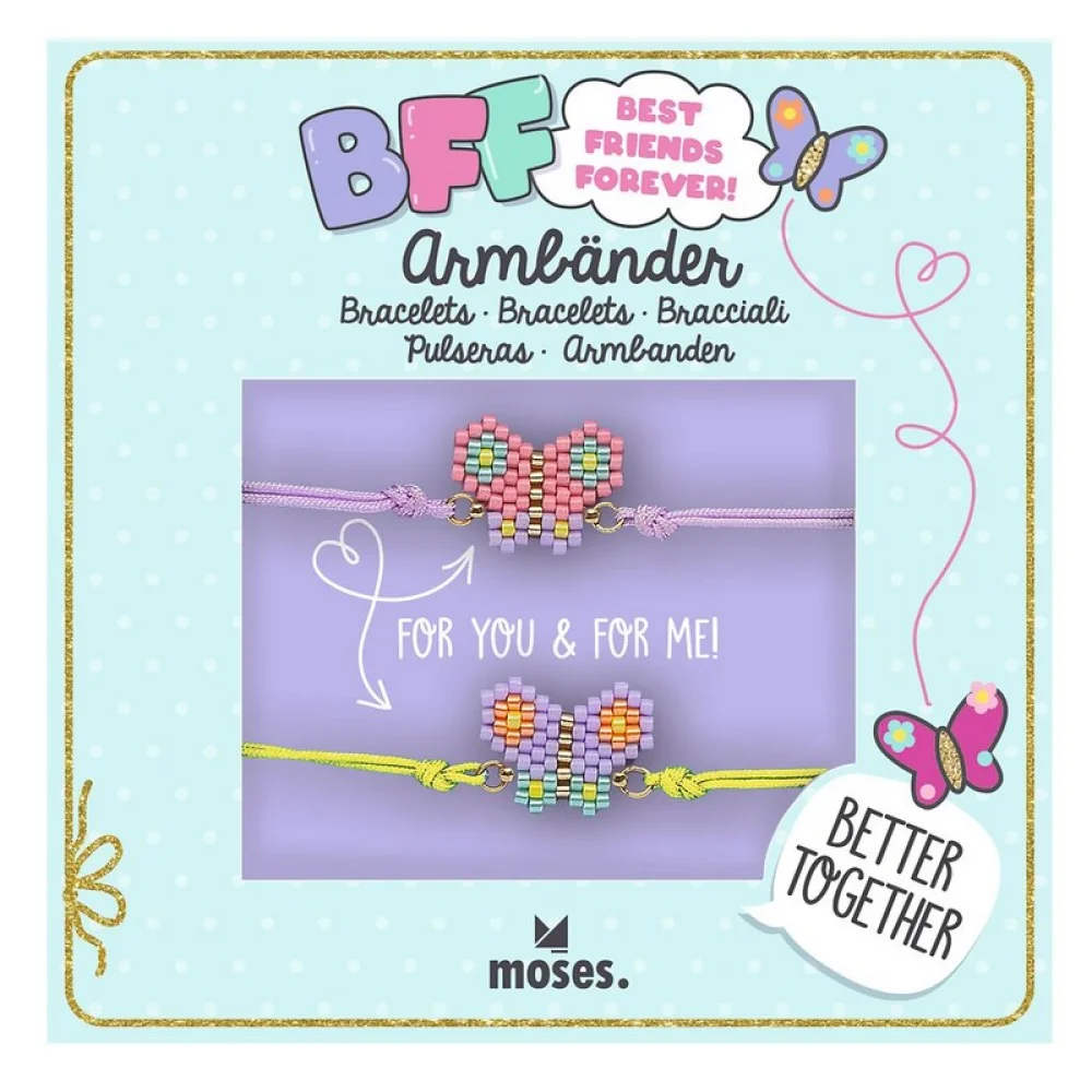 Moses Βραχιόλι Φιλίας BFF με Χάντρες - 4