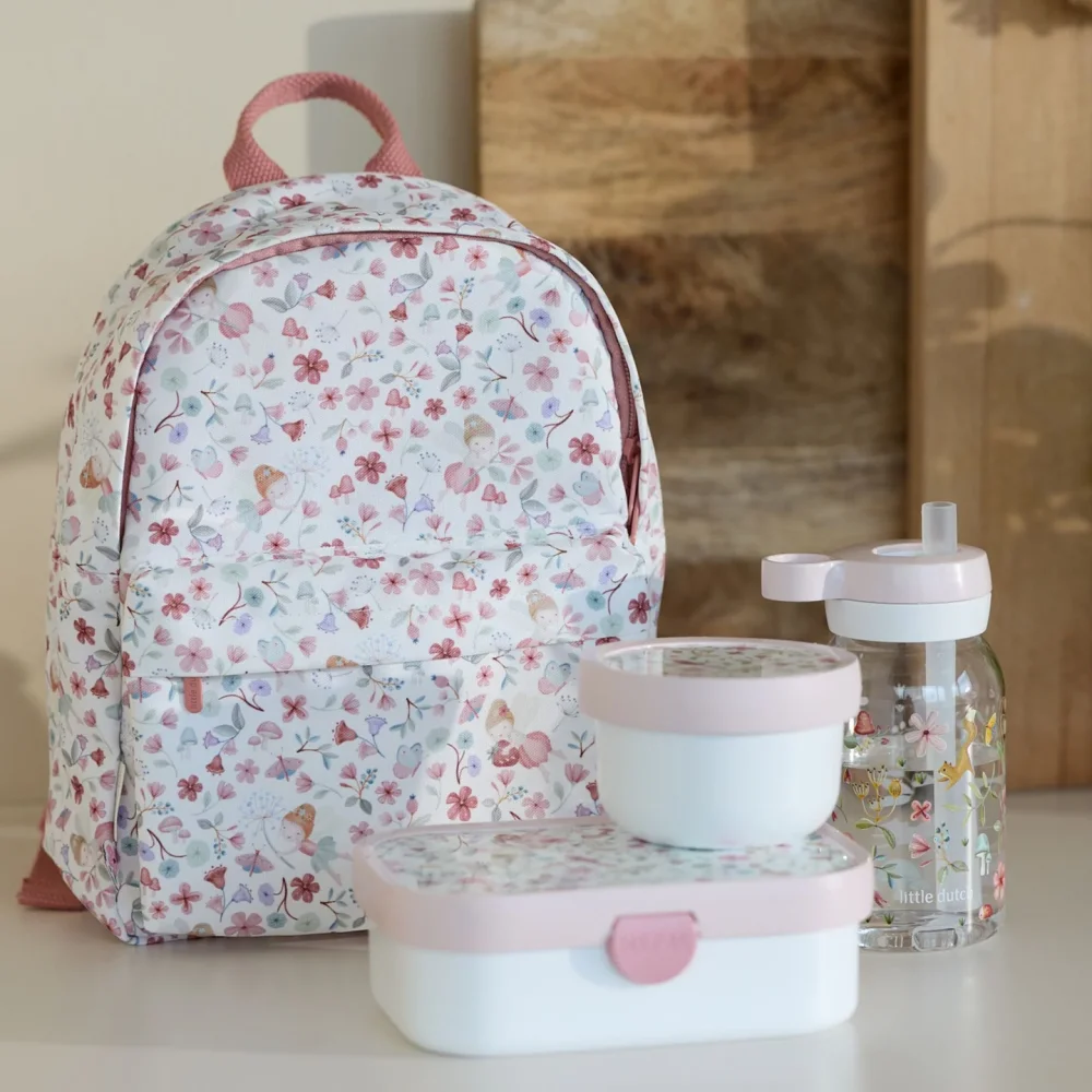 Little Dutch Μπουκάλι με Kαλαμάκι Campus Fairy Wonders 450 ml - 7
