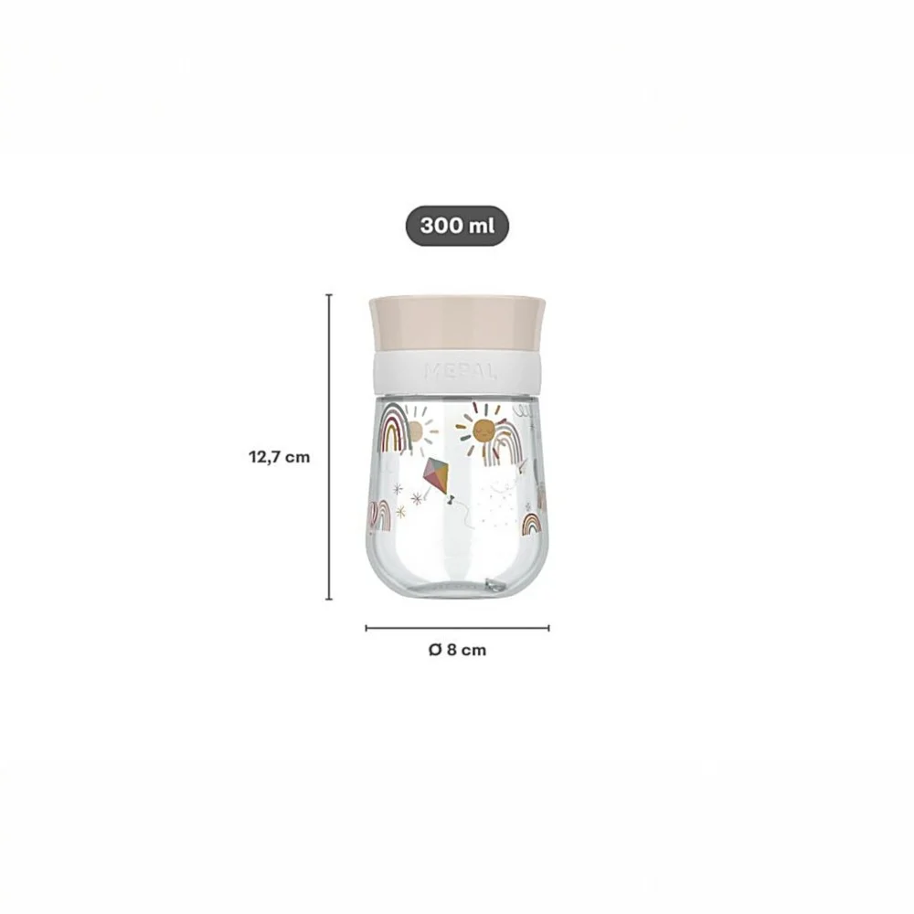 Little Dutch Εκπαιδευτικό Ποτηράκι Περιμετρικό Mio 300ml Fairy Garden - 4