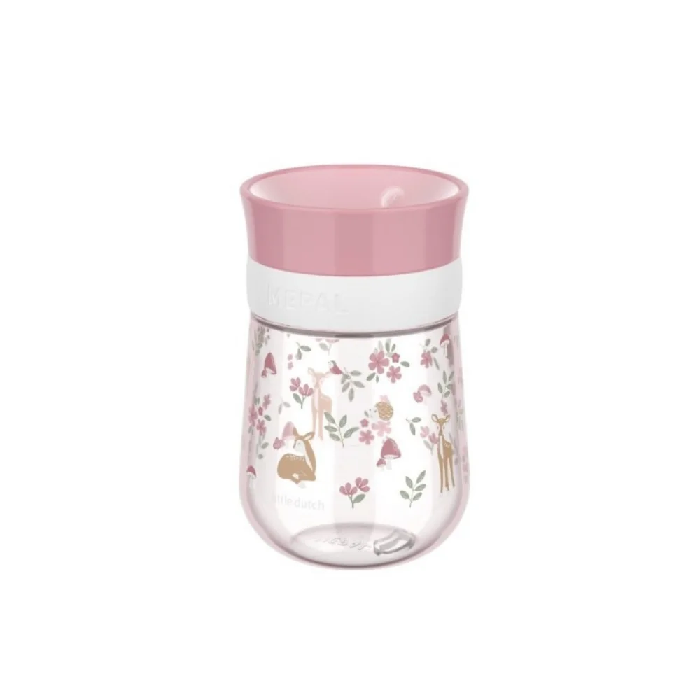 Little Dutch Εκπαιδευτικό Ποτηράκι Περιμετρικό Mio 300ml Fairy Garden - 1