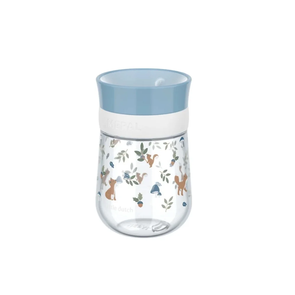 Little Dutch Εκπαιδευτικό Ποτηράκι Περιμετρικό Mio 300ml Forest Friends - 1