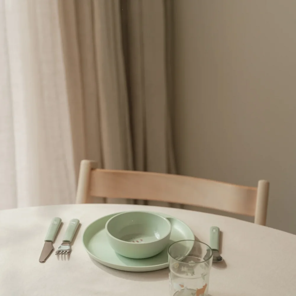 Little Dutch Σετ 3 Παιδικά Μαχαιροπήρουνα Little Farm - 4