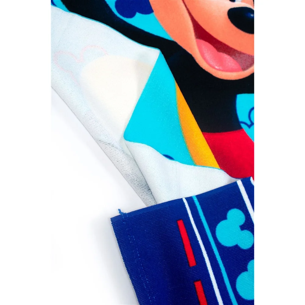 Dimcol Πετσέτα Θαλάσσης Quick Dry Disney Home Mickey 70x140 εκ. Sky Blue - 2