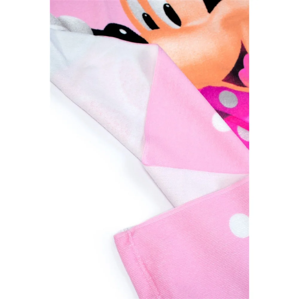 Dimcol Πετσέτα Θαλάσσης Quick Dry Disney Home Minnie 70x140 εκ. Baby Pink - 2