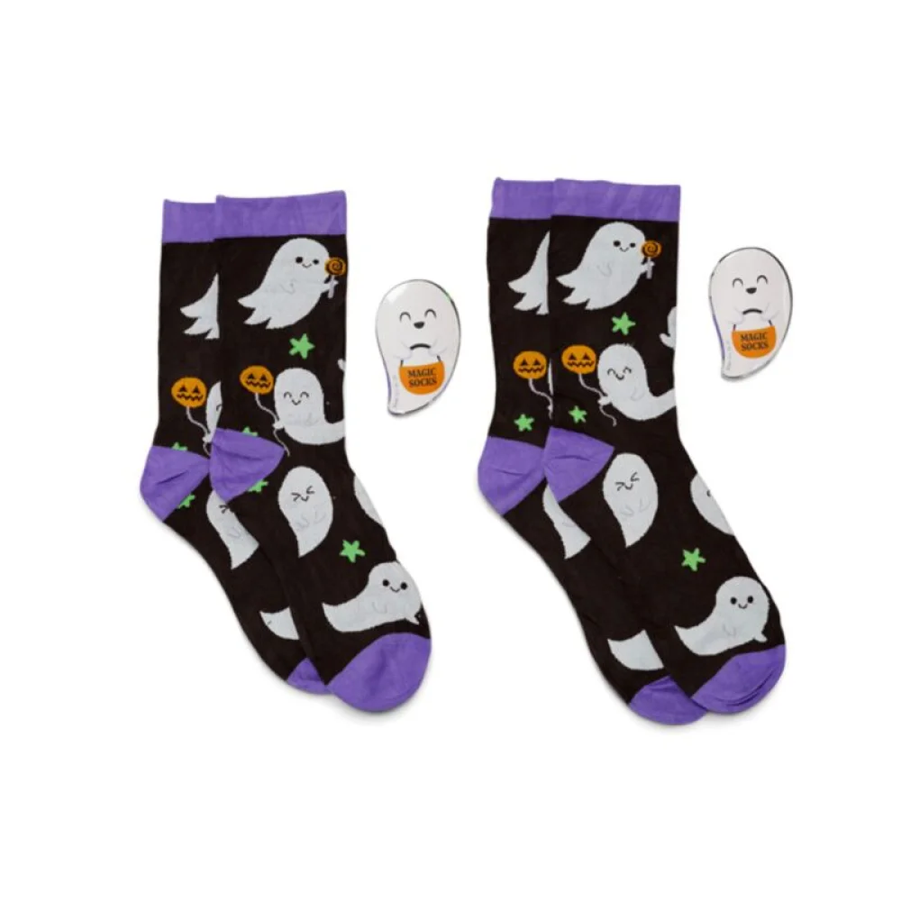 Puckator Κάλτσες Compressed Magic Socks Spooky Ghost - 4
