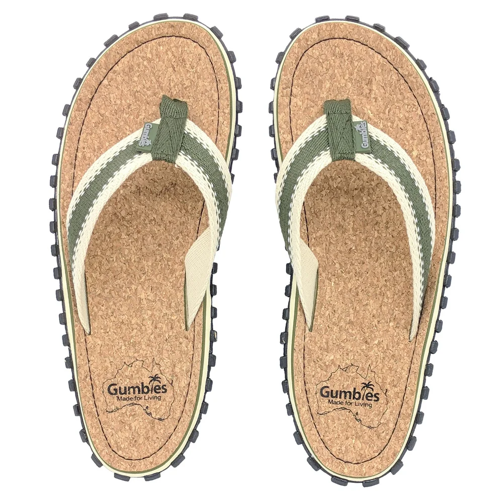 Gumbies Σαγιονάρες Corker Khaki Νο 40 - 1