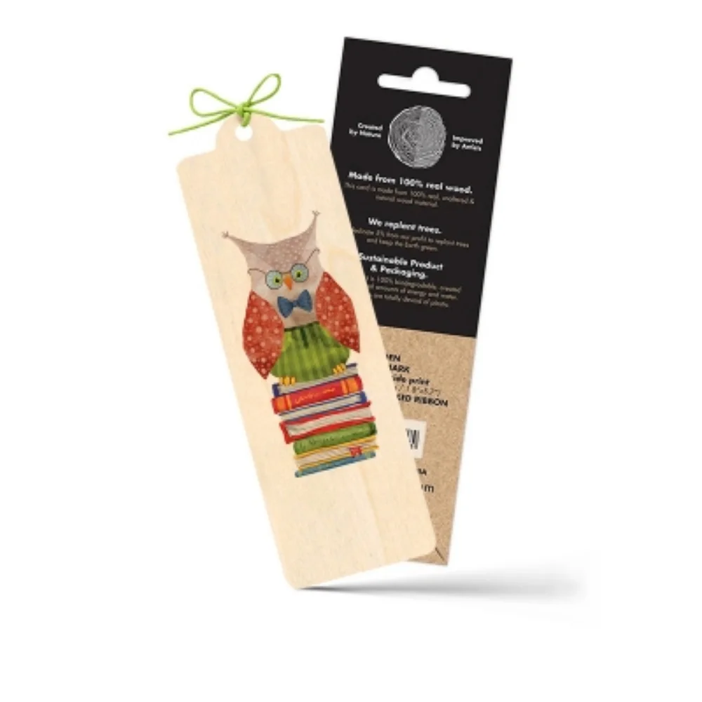 Cozywood Ξύλινος Σελιδοδείκτης Owlet - 5