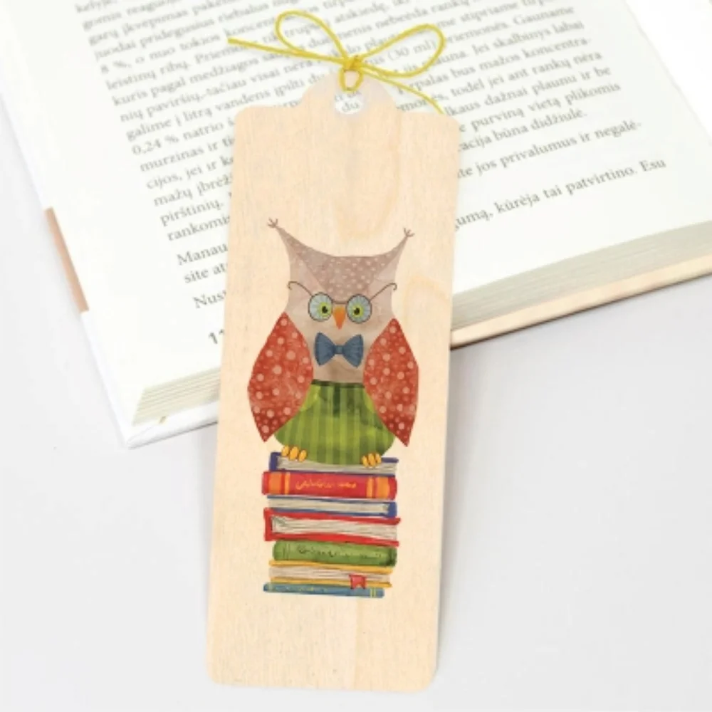 Cozywood Ξύλινος Σελιδοδείκτης Owlet - 4