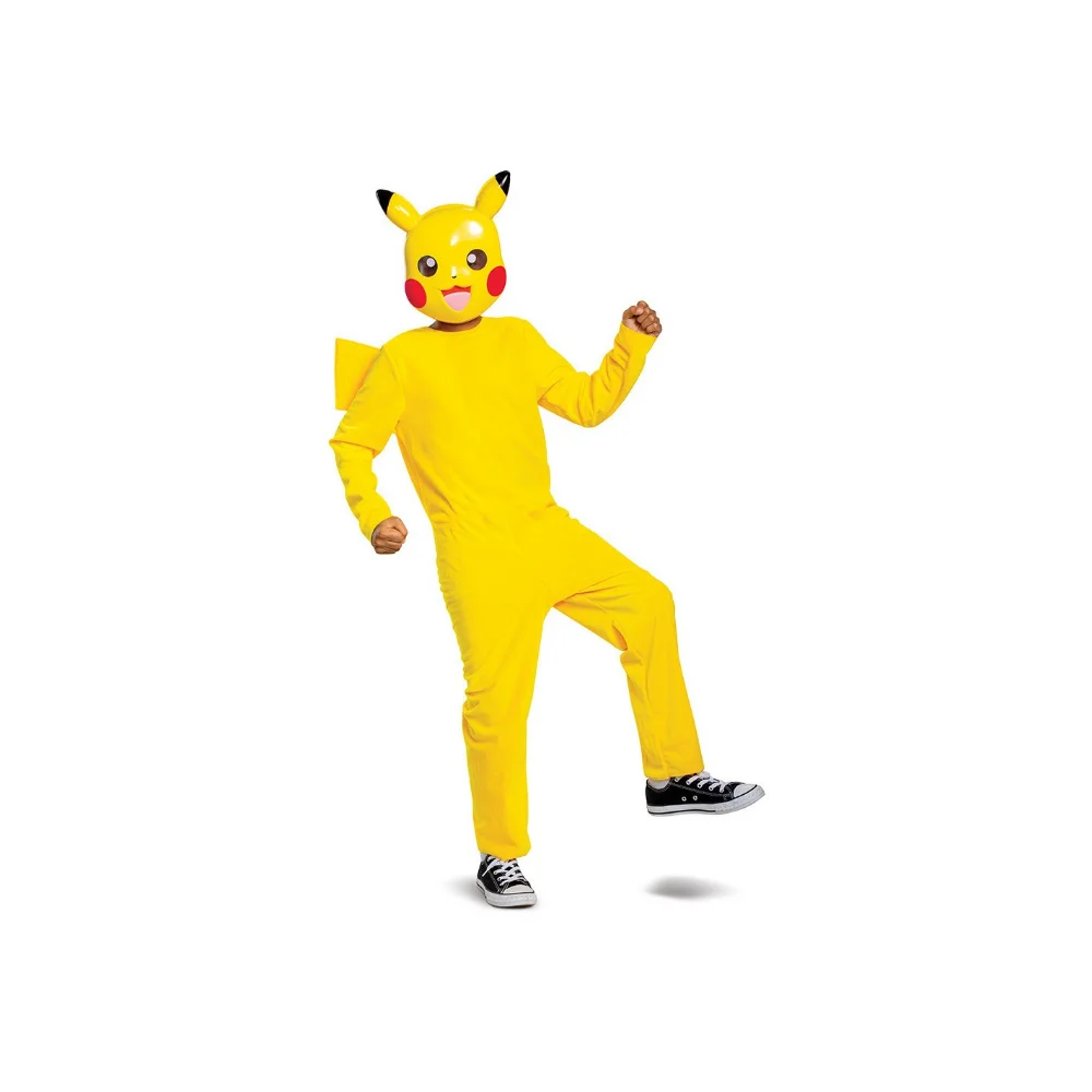 Αποκριάτικη Παιδική Στολή Pikachu Classic Νο 4-6 ετών - 1