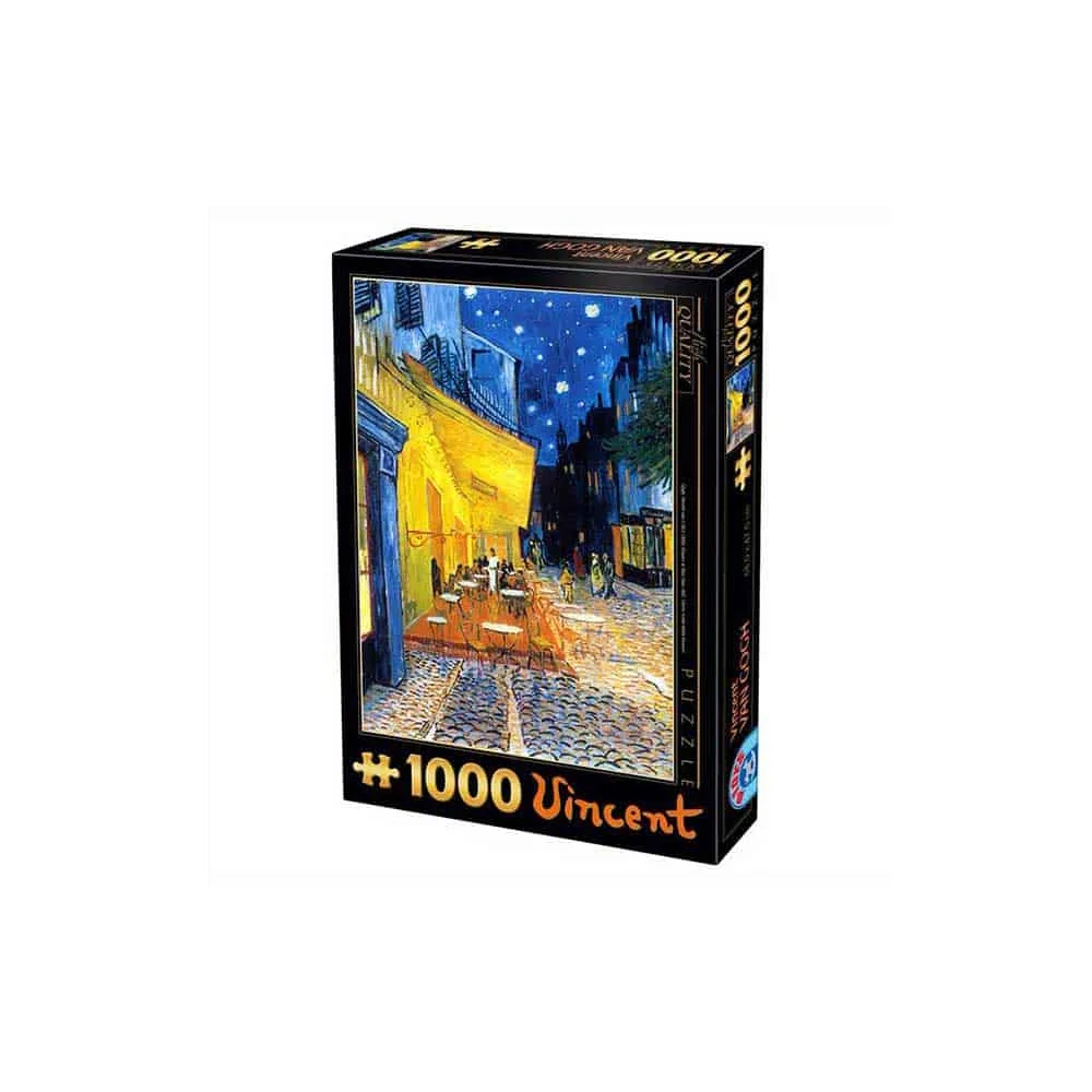D-Toys Παζλ Van Gogh Vincent Café Terrace at Night 1000 τεμ. - 1