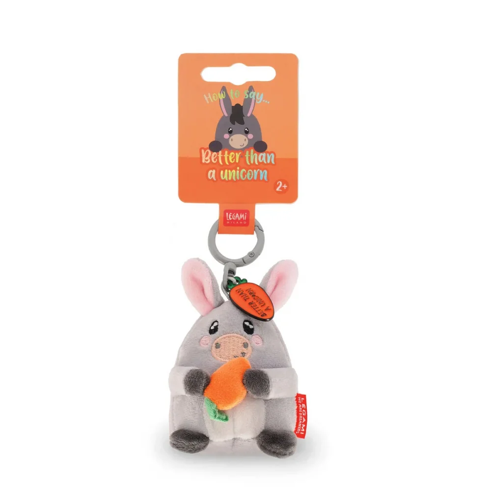 Legami Λούτρινο Μπρελόκ Soft! Tiny Donkey - 4