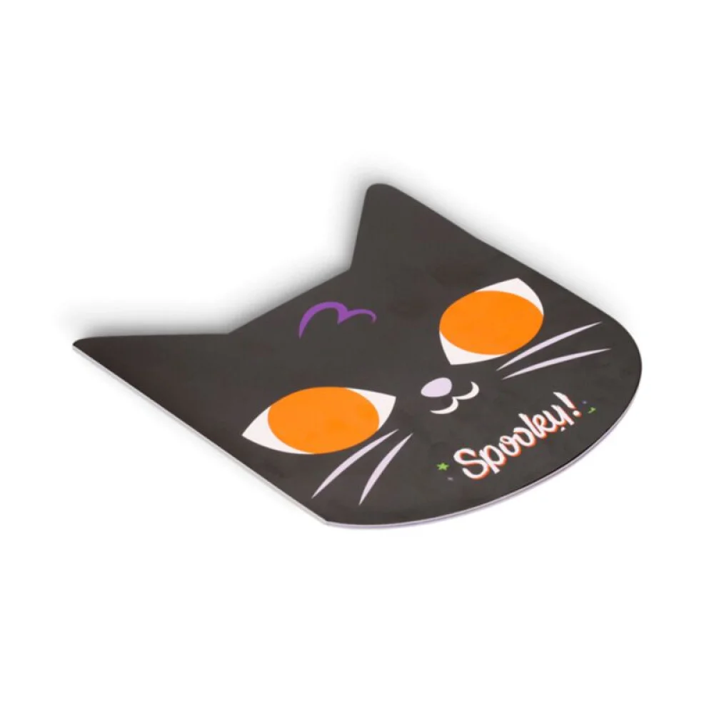 Puckator Βιβλιαράκι με Αυτοκόλλητα σε Σχήμα Γάτας Spooky Stickers 10 Σελίδες - 2