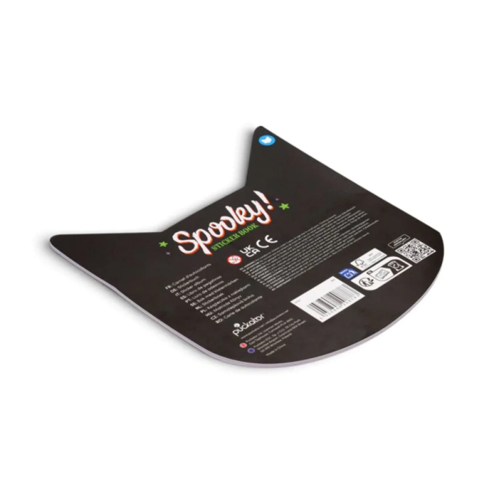 Puckator Βιβλιαράκι με Αυτοκόλλητα σε Σχήμα Γάτας Spooky Stickers 10 Σελίδες - 4