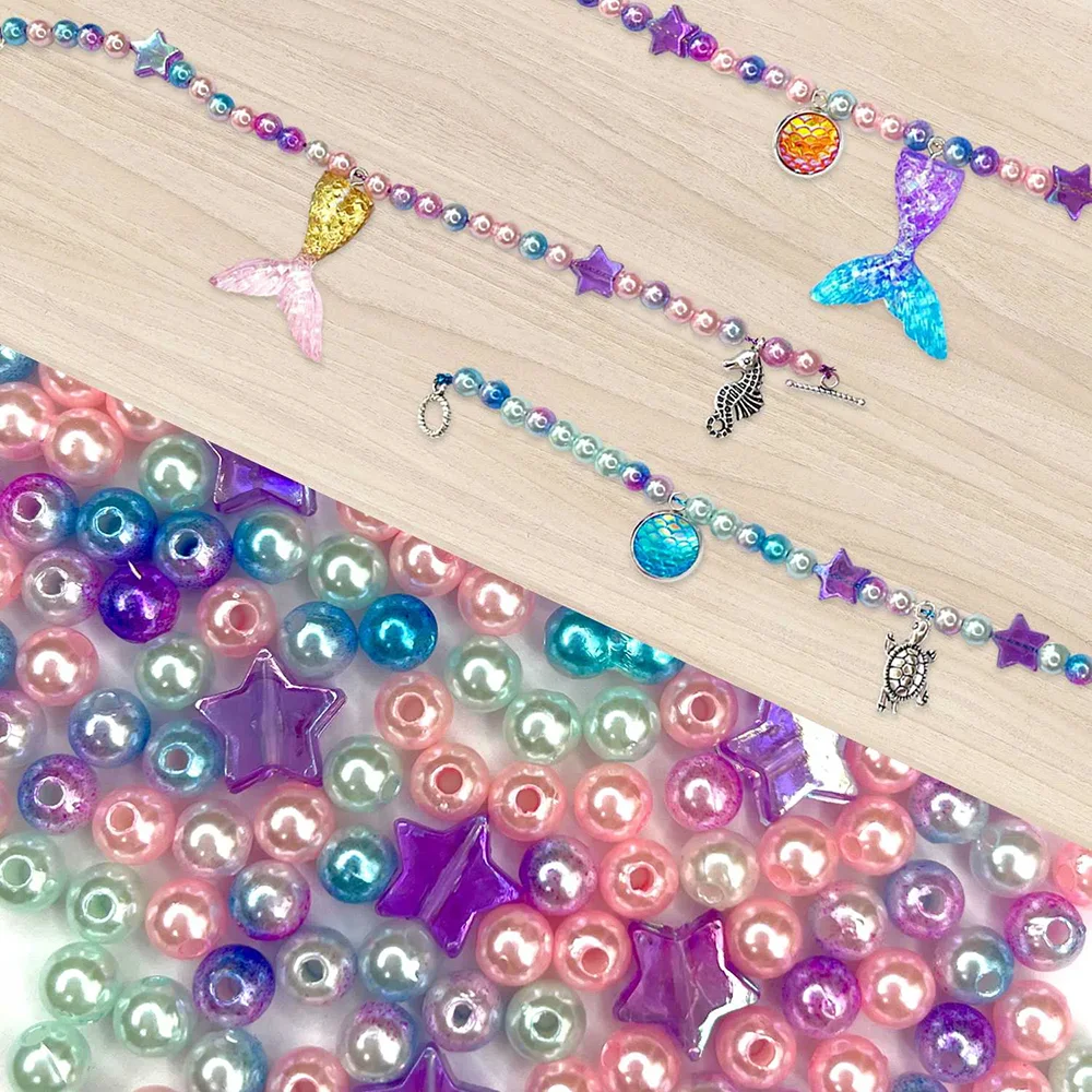 Σετ Δημιουργίας Γλίτσας Γοργόνα Ροζ - 2