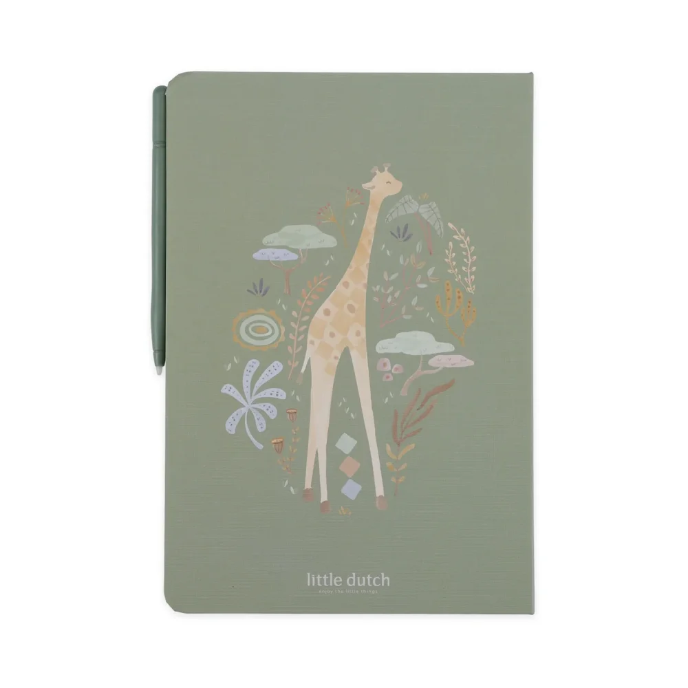 Little Dutch Tablet Ζωγραφικής Safari Friends Πράσινο - 18
